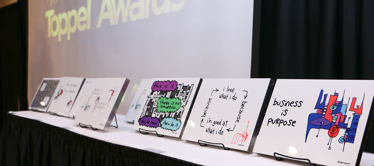 Awards on Table