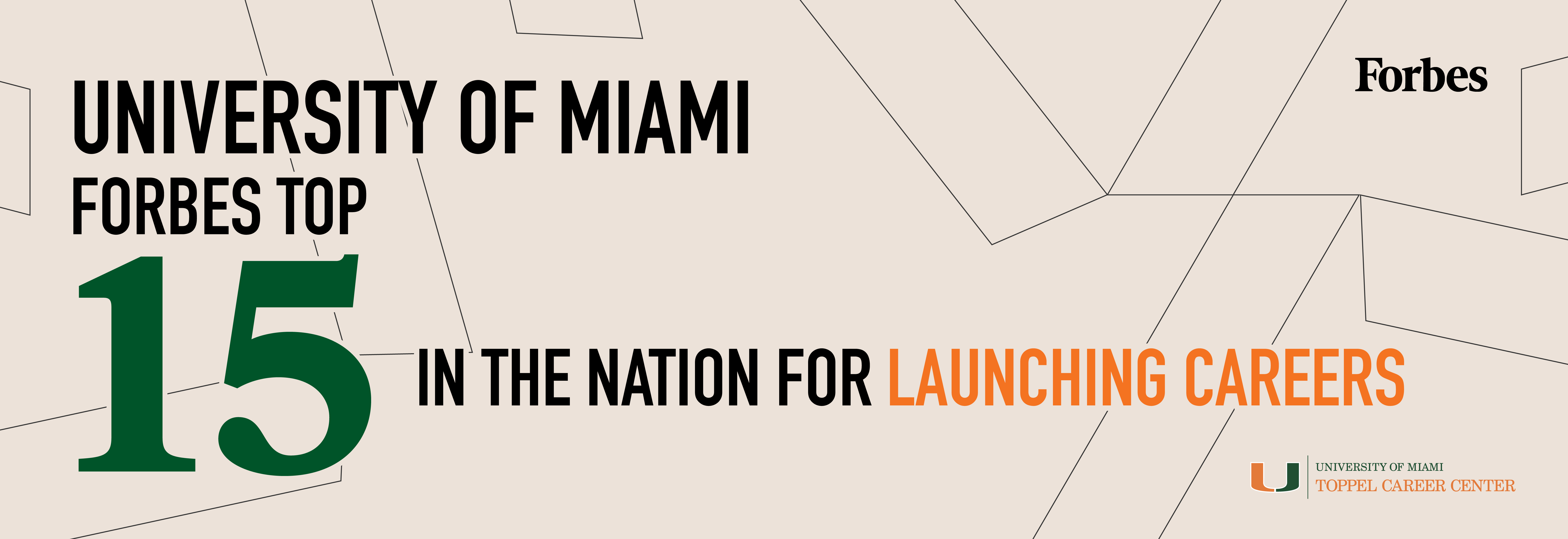 Forbes Top 15 for Launching Careers