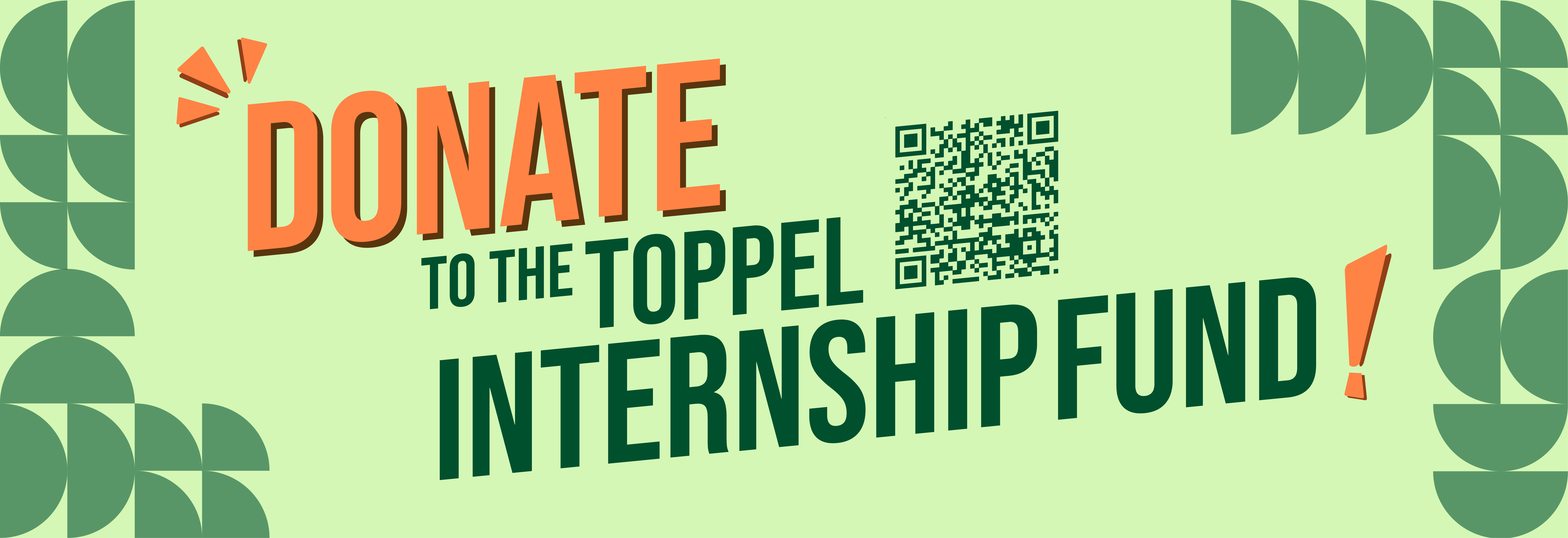 Donate to the Toppel Internship Fund Here